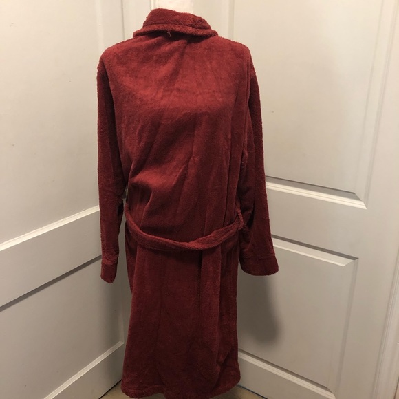 Ll Bean mens housecoat dressing gown size medium - Picture 4 of 6